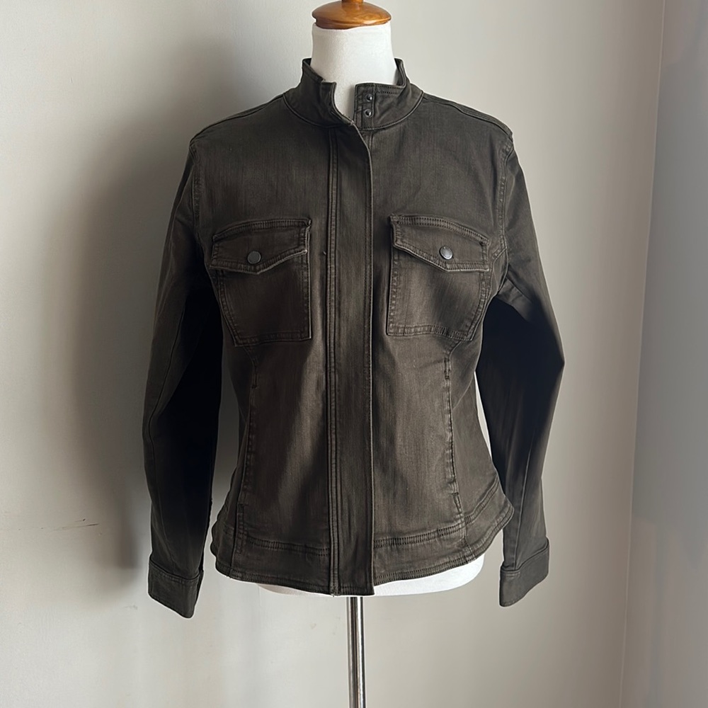 * LiverPool * zip-up Jacket! Sz L